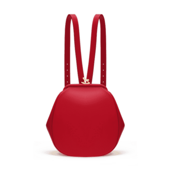 Calfskin Leather Backpack